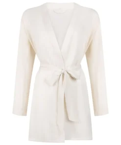 Satin Kimono - White