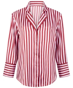 Satin Long-Sleeved Jacket - Pink