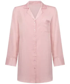 Satin Nightshirt - Pink
