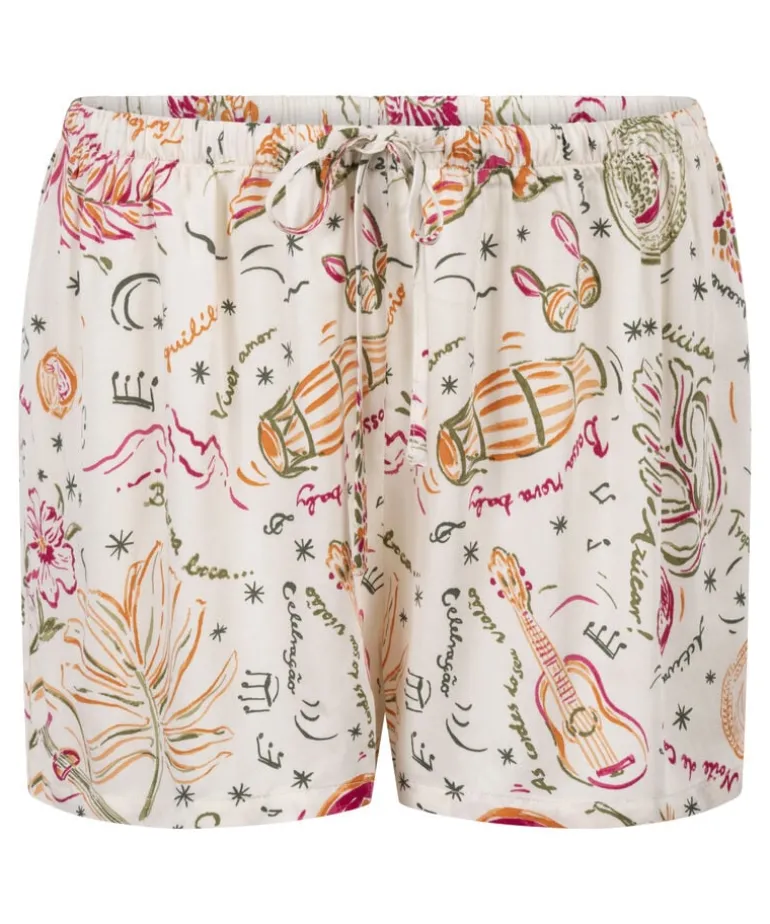 Satin Short - White