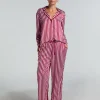 Satin Trousers - Pink