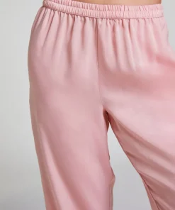 Satin Trousers - Pink