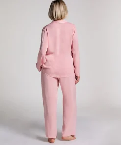 Satin Trousers - Pink