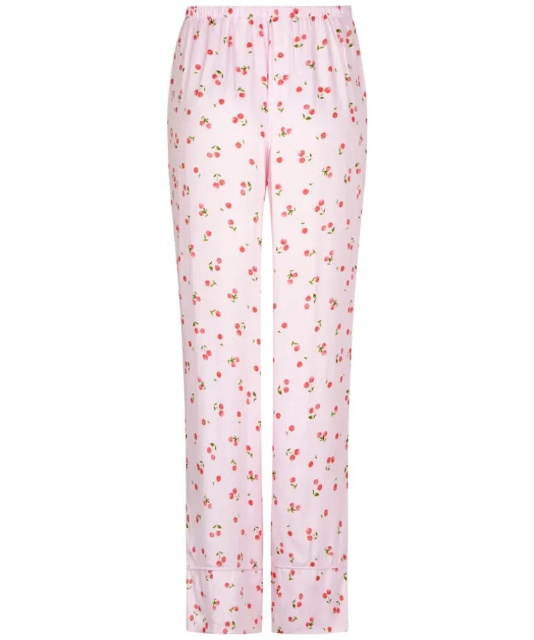 Satin Trousers - Pink