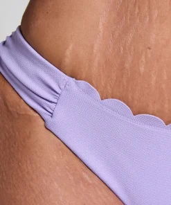 Scallop Rio Bikini Bottoms - Purple