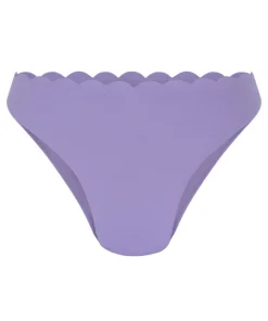 Scallop Rio Bikini Bottoms - Purple