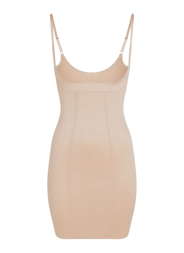 Sculpting scuba dress - Beige