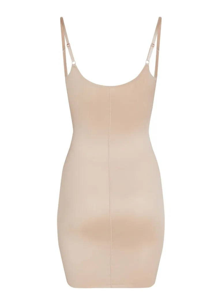 Sculpting scuba dress - Beige