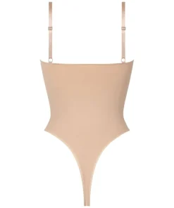Seamless Enhancing High Leg Body - Beige