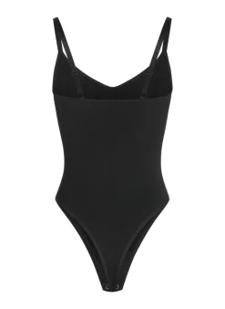 Seamless Enhancing High Leg Body - Black