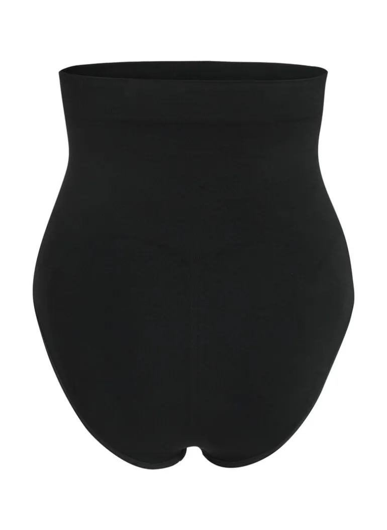 Seamless Enhancing High-waisted Rio Briefs - Black