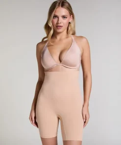 Seamless Enhancing Thigh Slimmer - Beige