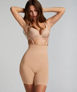 Seamless Enhancing Thigh Slimmer - Beige