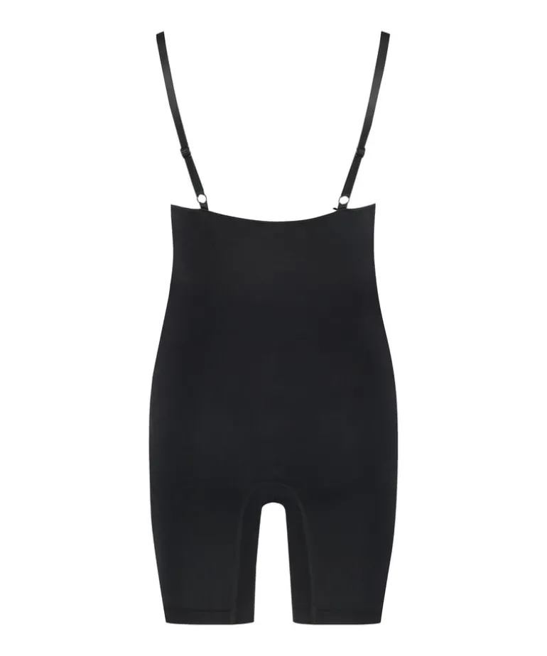 Seamless Enhancing Thigh Slimmer Body - Black