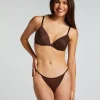 Seamless thong - Brown