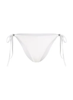 Seashell Cheeky Triangle Bottom - White