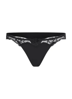 Secret Lace Thong - Black