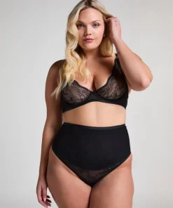 Shaping Lace String - Black