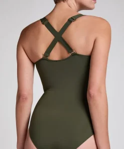 Shaping Ocean Swimsuit - Green