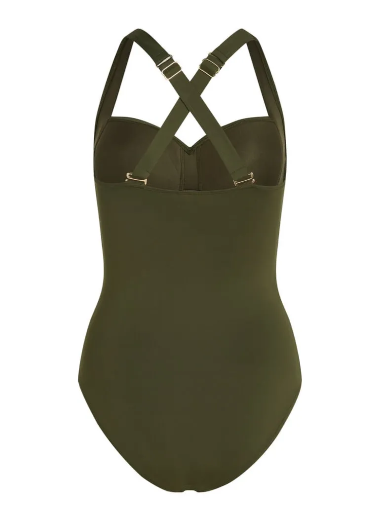 Shaping Ocean Swimsuit - Green