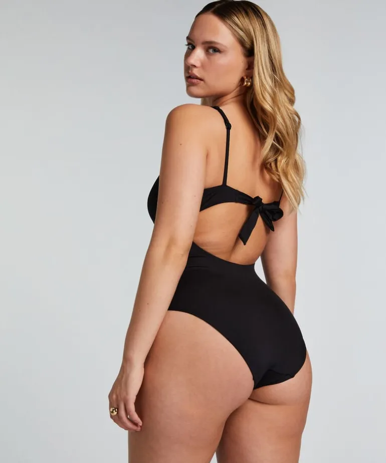 Shaping Santorini Swimsuit - Black