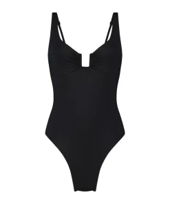 Shaping Santorini Swimsuit - Black