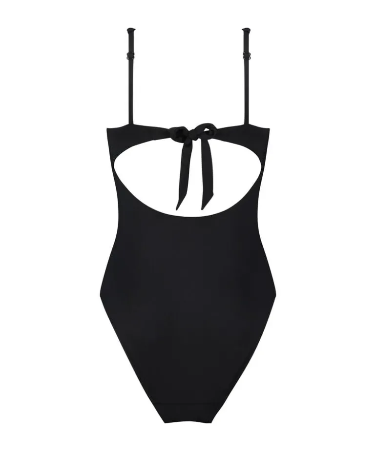 Shaping Santorini Swimsuit - Black