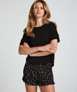 Short Pyjama Set - Black