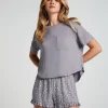 Short Pyjama Set - Purple