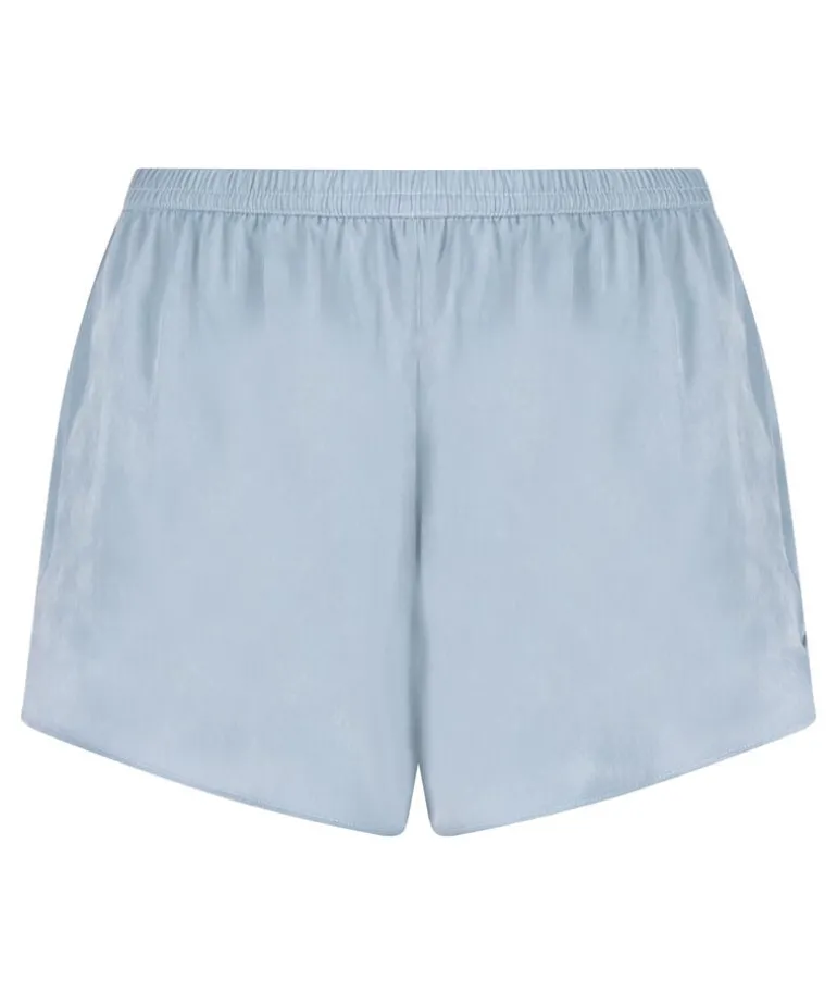 Short Satin Minimal - Blue