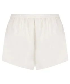 Short Satin Minimal - White