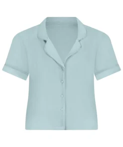 Short Sleeve Velour Jacket - Green