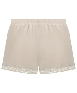 Short Velours Lace - Beige