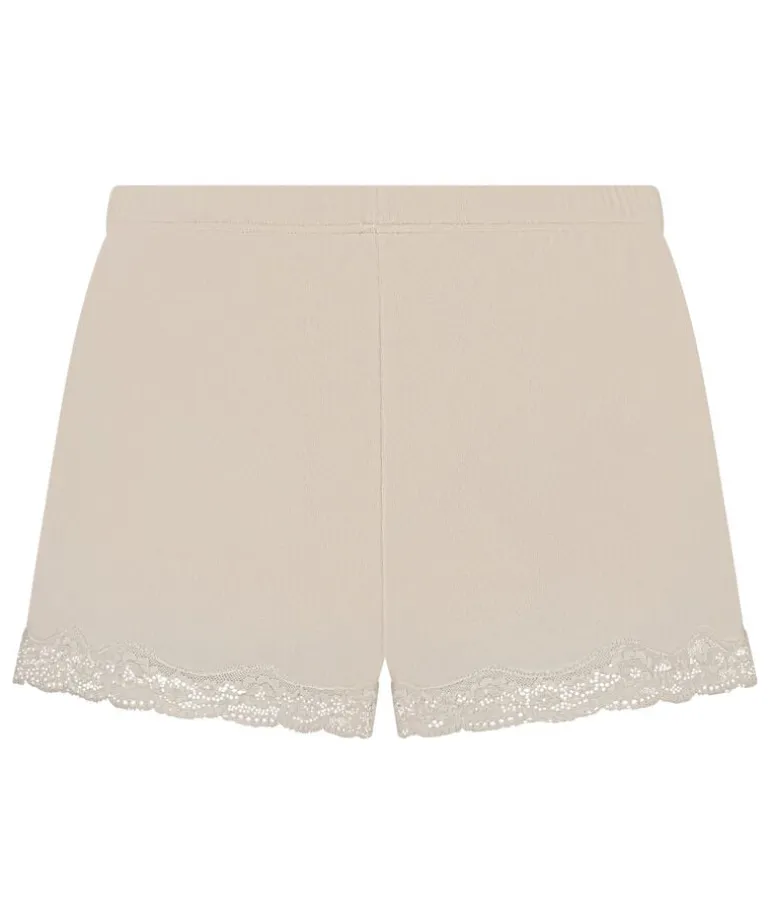 Short Velours Lace - Beige
