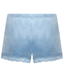 Short Velours Lace - Blue