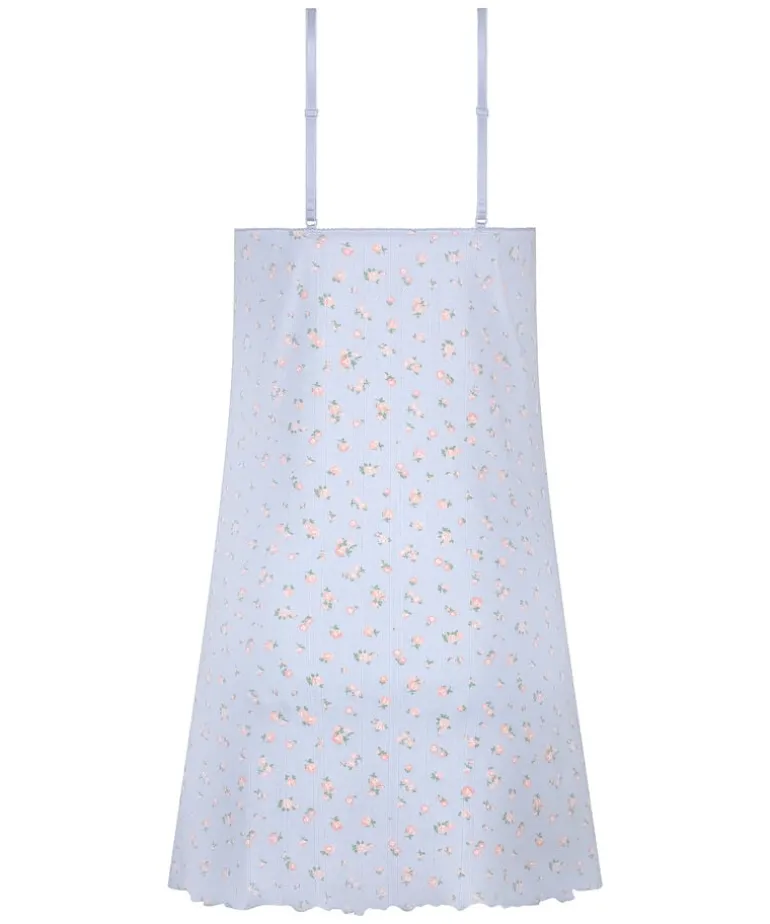 Slipdress Pointelle - Blue