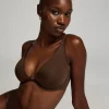 Smooth Non-Padded Underwired Bra - Brown