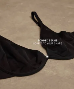 Smooth Non-Padded Underwired Bra - Black