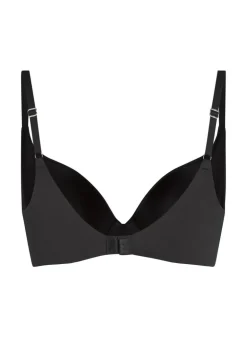 Smooth Padded Underwired Bra - Black