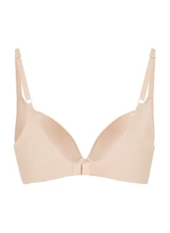 Smooth Padded Underwired Bra - Beige