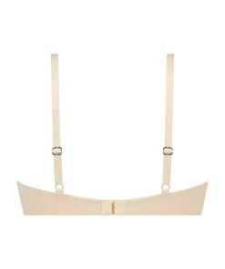 Smooth Padded Underwired Bra - Beige