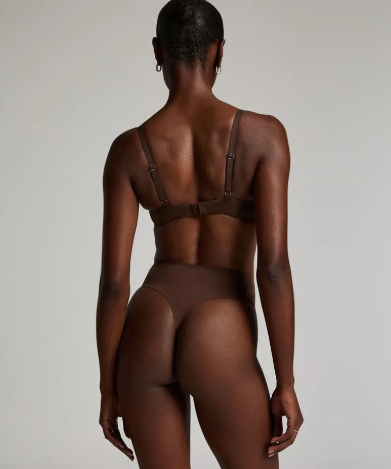 Smooth Thong - Brown