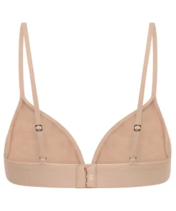 Smooth Triangle Bralette - Beige