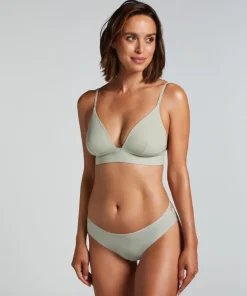 Smooth Triangle Bralette - Green