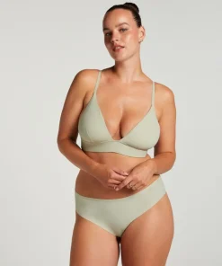Smooth Triangle Bralette - Green