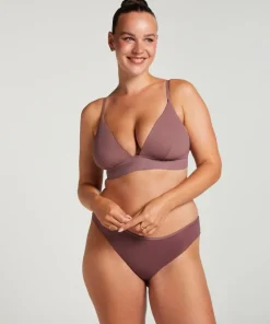 Smooth Triangle Bralette - Purple
