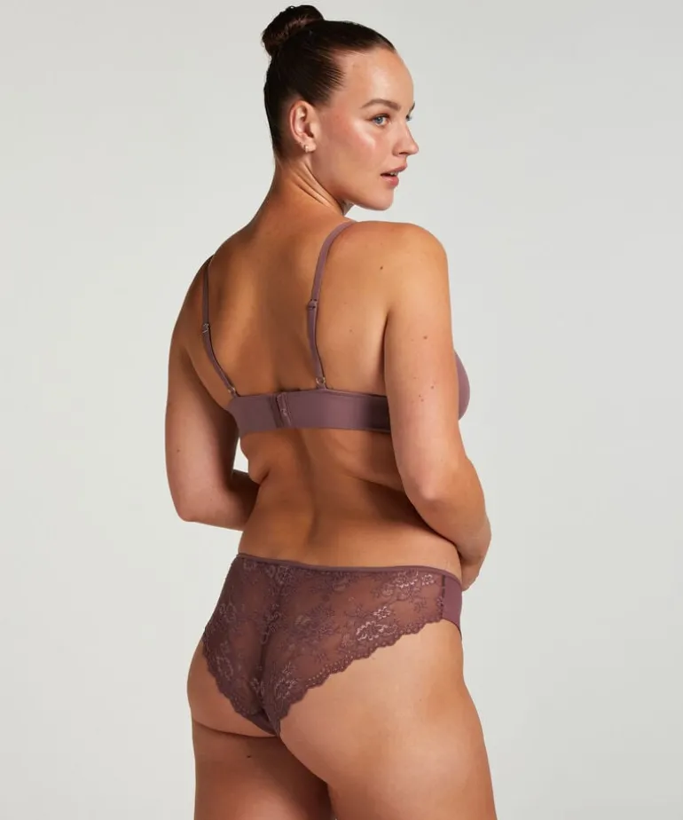 Smooth Triangle Bralette - Purple