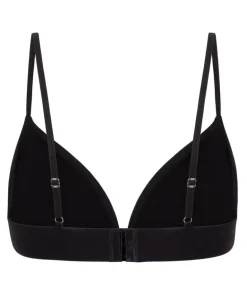Smooth Triangle Bralette - Black