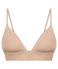 Smooth Triangle Bralette - Beige