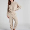 Snuggle Fleece Joggers - Beige